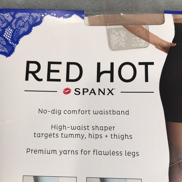 SpanxBoy Shorts and Red Hot  by Spanx Shaping Sheers Size Small New - Picture 11 of 11